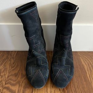 Isabel marant suede booties